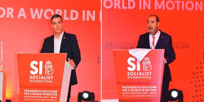 Réunion à Rabat du Conseil mondial de l'Internationale socialiste sous la présidence du président de l’IS et du Premier secrétaire de l’USFP