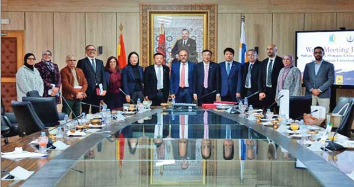 Signature d'un mémorandum d’entente entre les Universités Moulay Slimane et  Chang'an de Chine