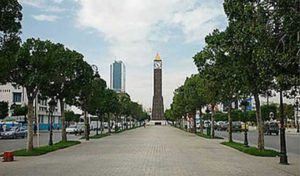 L’avenue Bourguiba à Tunis sans voitures les 4 et 5 janvier