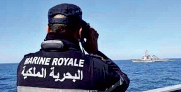 Immigration La Marine Royale porte assistance à 124 Subsahariens candidats à la migration irrégulière