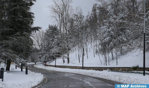 Fortes pluies et chutes de neige jusqu’à samedi dans plusieurs provinces du Royaume