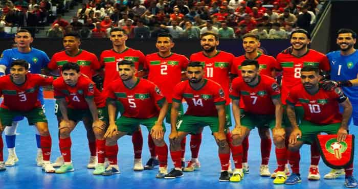 Coupe du monde de futsal. Le Maroc dans le groupe E aux côtés du Portugal, du Panama et du Tadjikistan