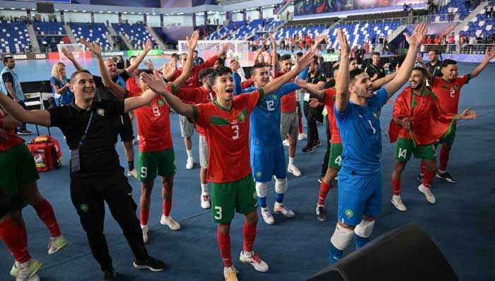 La belle campagne de la sélection marocaine se poursuit au Mondial de futsal