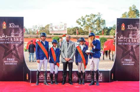 Coupe du Trône de saut d'obstacles : Le Club équestre Oued Ykem remporte la 10ème édition