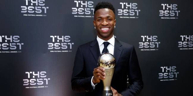 The Best FIFA 2024 : Vinicius Junior meilleur joueur de l'année