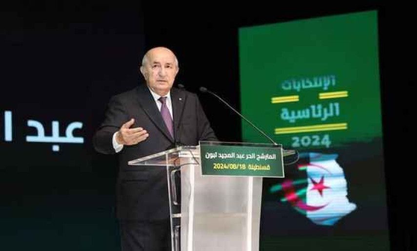 Independent candidate Abdelmadjid Tebboune vows to build 2 million housing units, review country’s administrative division