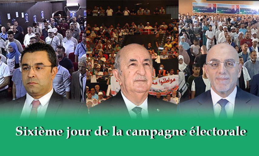 Presidential election candidates call for high voter turnout to bar way to Algeria's enemies