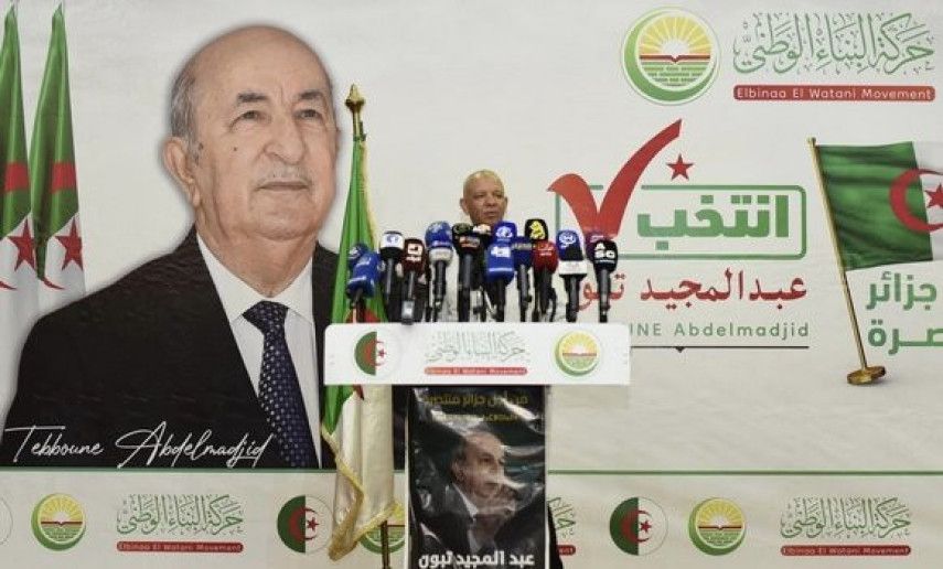 Candidate Abdelmadjid Tebboune, leader of next phase to complete building of New Algeria