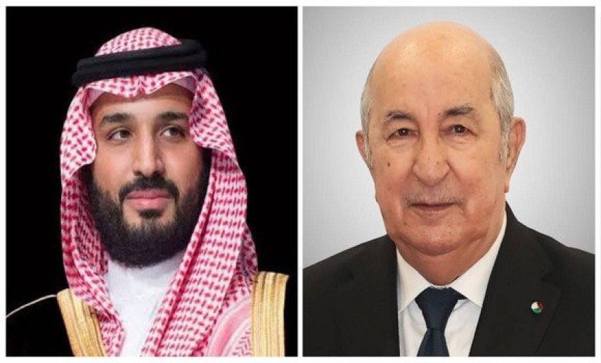 President Tebboune receives phone call from Saudi Crown Prince