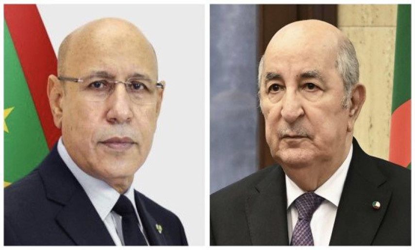 President Tebboune receives good wishes from Mauritanian counterpart