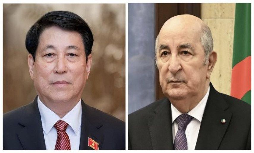 President Tebboune receives good wishes from President of Socialist Republic of Vietnam