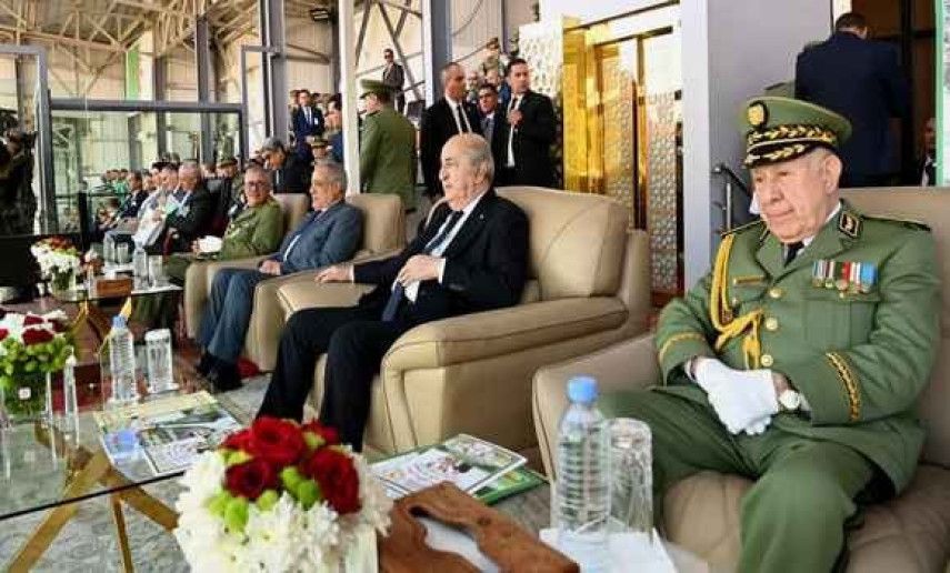 President Tebboune kicks off Algeria's Military Football Cup final