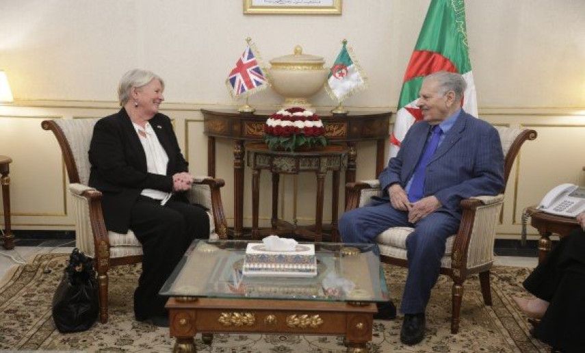 Goudjil receives Ambassador of UK, Great Britain and Northern Ireland  