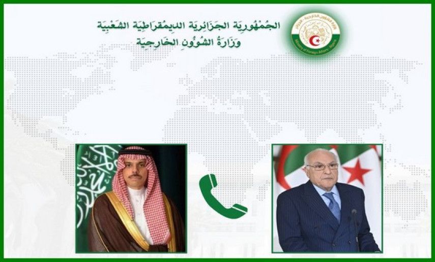 Attaf receives phone call from Saudi counterpart