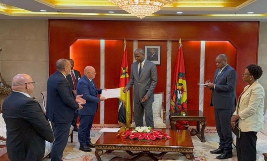 As special envoy of President Tebboune, Rebiga received by Mozambican President