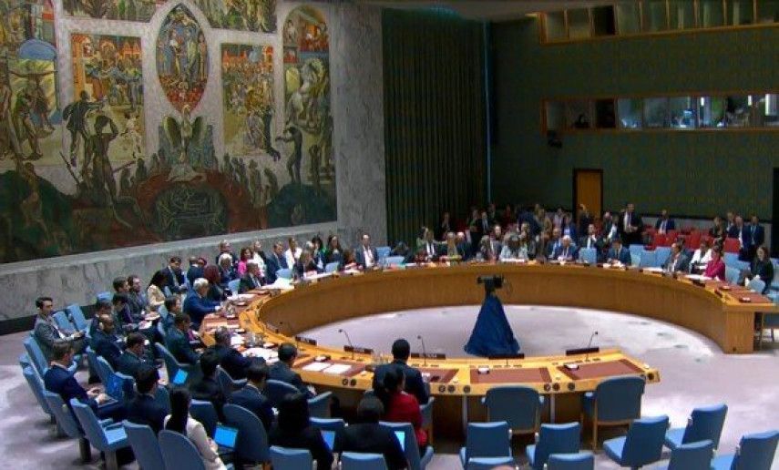 Attaf chairs, in New York, Security Council meeting on situation in Middle East