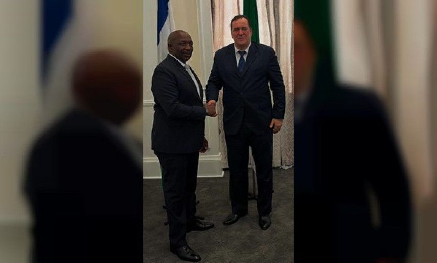 Communication Minister received by Lesotho's PM as Special Envoy of the President