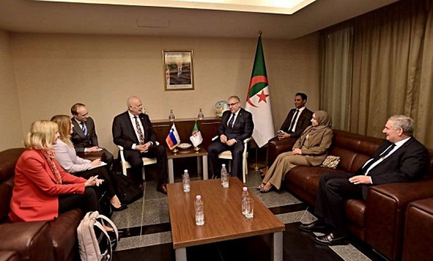 Magramane receives President of Algeria-Slovenia parliamentary friendship group