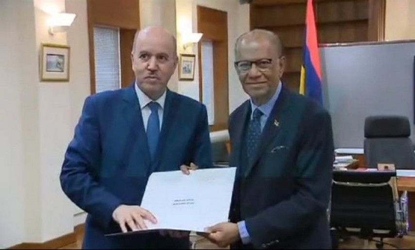 As special envoy of President Tebboune, Saihi received by Prime Minister of Mauritius