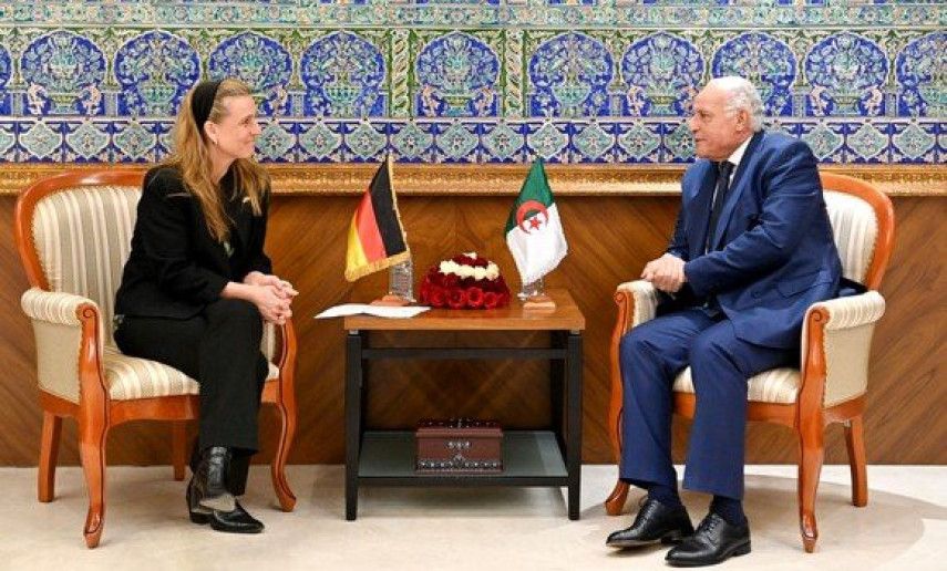 Attaf receives Deputy Minister of Foreign Affairs of Germany