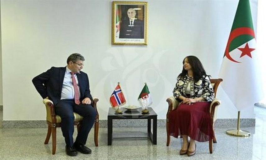 Mansouri receives special envoy for Sahel region at Norwegian Foreign Affairs ministry