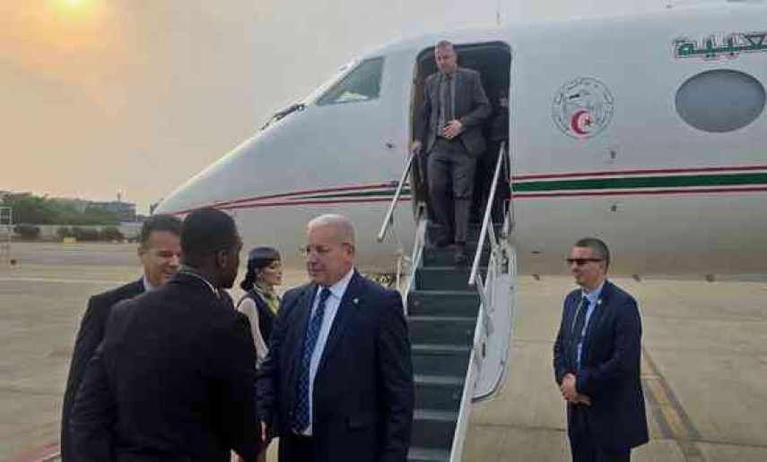 As representative of President Tebboune, Boughali arrives in Accra to participate in “Africa Prosperity Dialogues 2025”