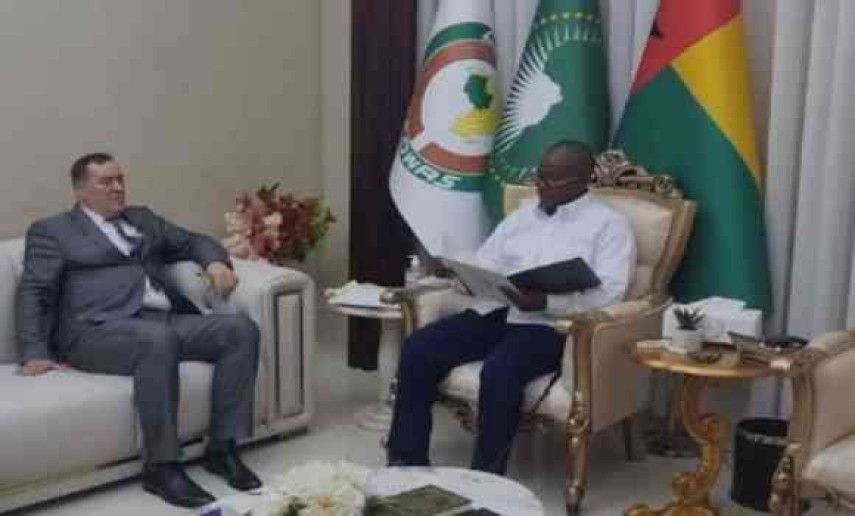 President Tebboune's Special Envoy, Communication Minister received by President of Guinea Bissau