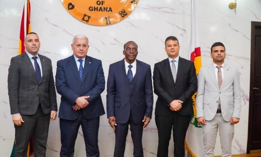 Boughali holds talks with speaker of Ghana's Parliament