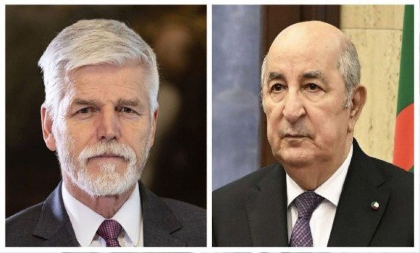 President Tebboune receives phone call from Czech counterpart