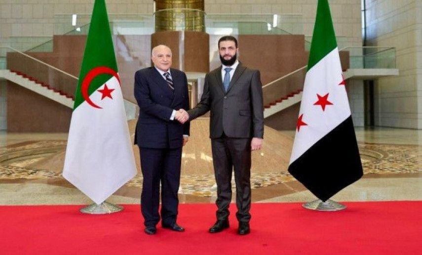 Attaf received in Damascus by Syrian President