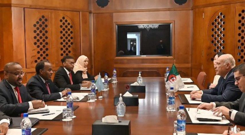 Attaf holds talks with Somalia’s counterpart