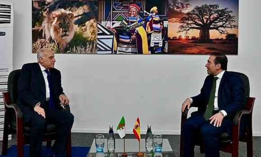 G20: Attaf holds talks with Spanish counterpart in Johannesburg