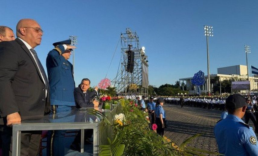 Minister of Mujahideen attends installation ceremony of DG of Nicaragua's National Police