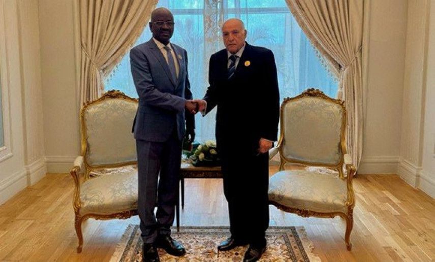 Attaf holds talks with Mauritanian counterpart in Cairo