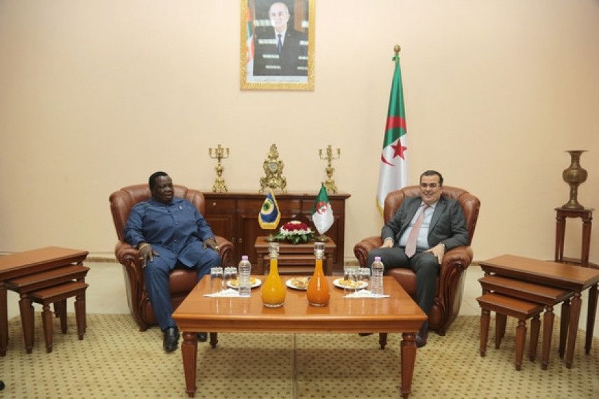 Bentaleb receives President of African Trade Union Unity Organization