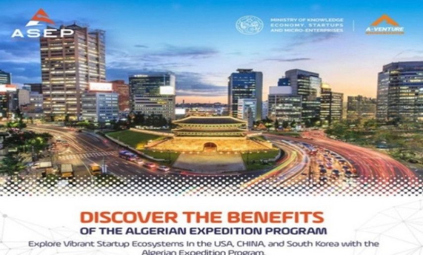 Delegation comprising 60 Algerian startups flies to China, South Korea as part of exchange program