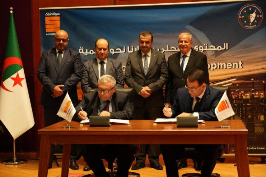 Sonatrach, six holding and public industrial groups renew framework agreements