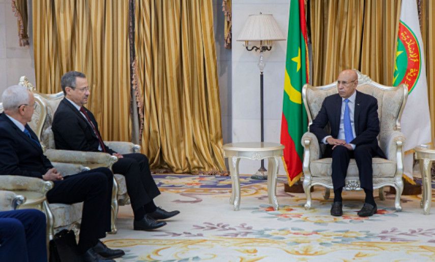 Rekhroukh received in Nouakchott by Mauritanian president