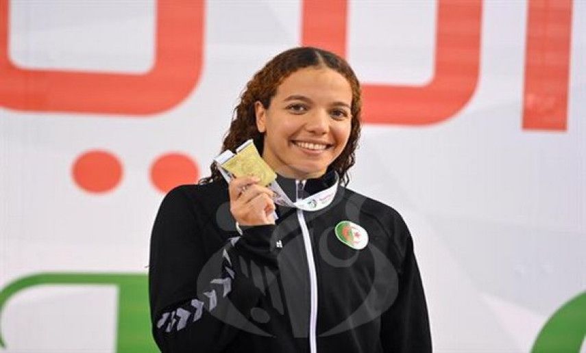 Arab Sports Games/Swimming (50m stroke): Algerian Nesrine Medjahed wins gold medal