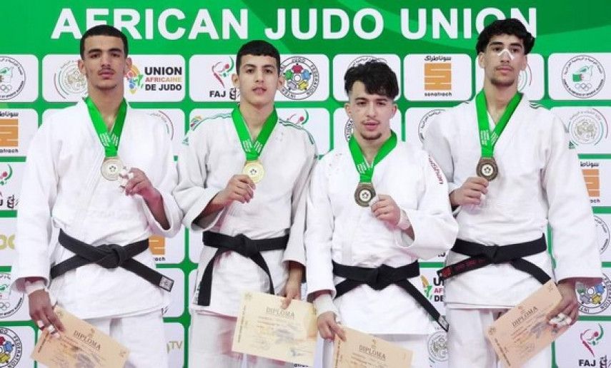 Algiers African Open (Day 1): Algeria 2nd, with 18 medals, including 2 gold