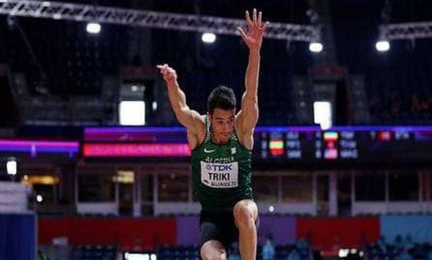 World Athletics Indoor Championships: Triki wins silver in Triple Jump