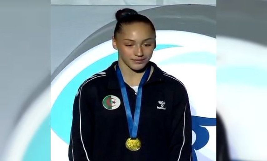 Gymnastics World Cup in Baku: Algerian Kaylia Nemour wins uneven bars gold medal