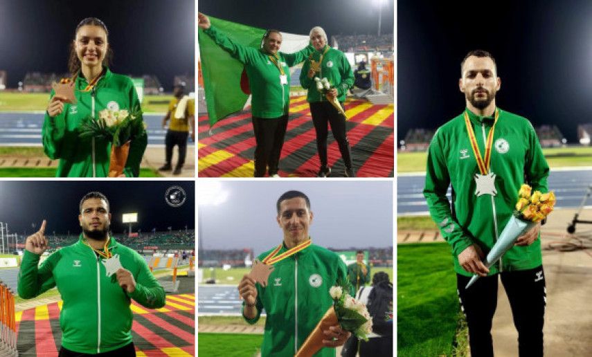 13th African Games (Accra 2023): Algerians win six medals, including 1 gold