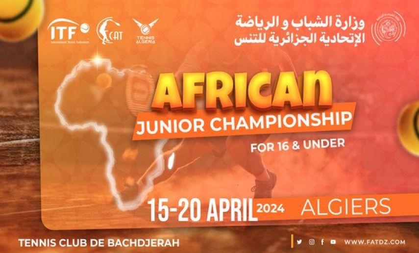 Algeria hosts 46th ITF/CAT African Junior Championship