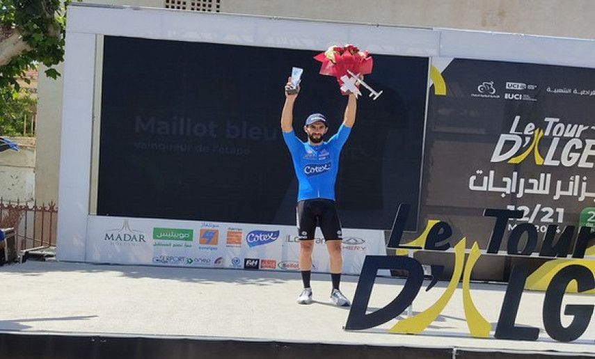 Algerian Youcef Reguigui secures 2nd win at 2024 Cycling Tour of Algeria