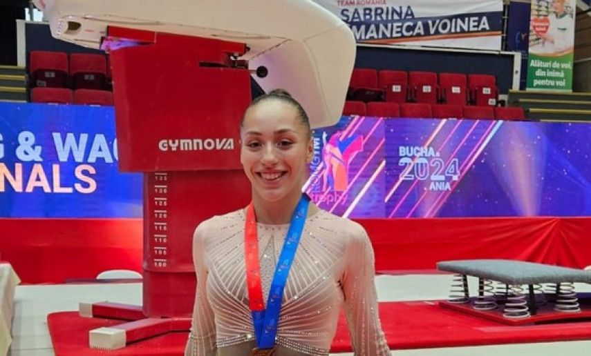 Gymnastics / Romgym Trophy 2024: Algerian Kaylia Nemour clinches four gold medals