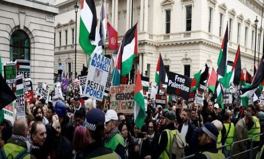 Massive worldwide demonstrations call for ending Zionist aggression