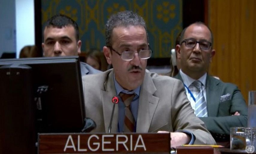 Security Council: Algeria reiterates call for immediate ceasefire in Gaza Strip