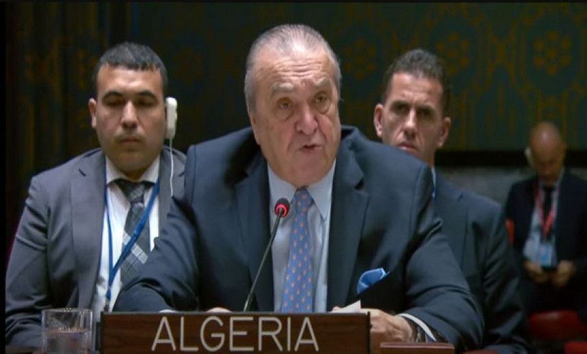 Security Council: Bendjama calls for “immediate” ceasefire in Gaza, Lebanon