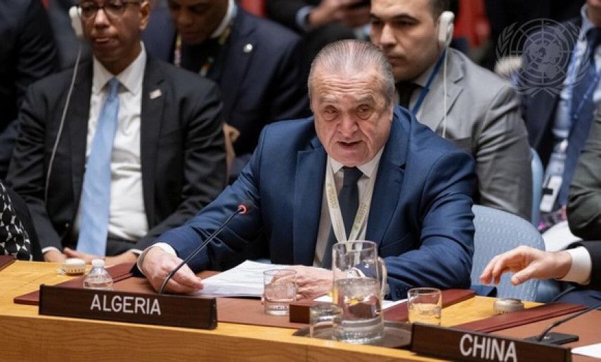 Algeria takes over presidency of UN Security Council starting Wednesday